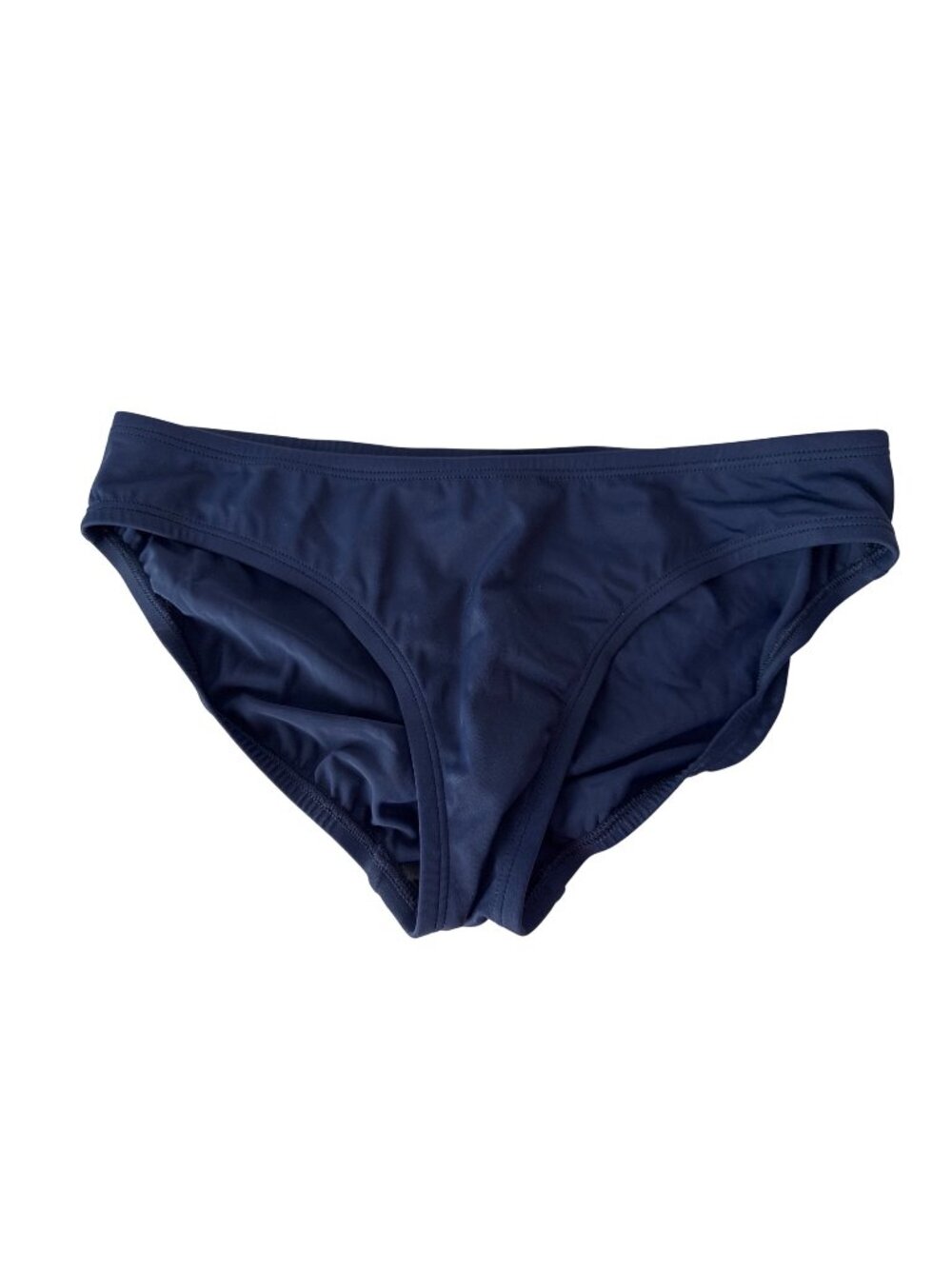 Nike Navy Bikini Bottom M Minimalist Sport Swim Low Rise Athleisure